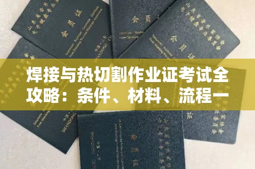 全国焊接与热切割作业证考试全攻略:条件、材料、流程一网打尽!